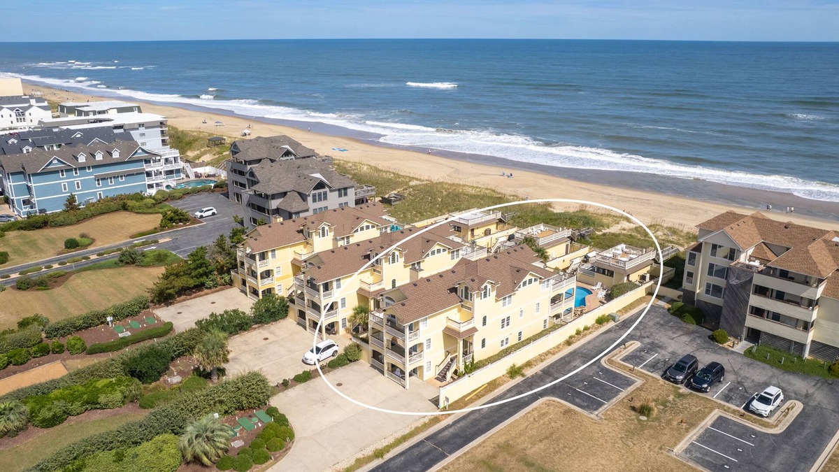 Kill Devil Hills House | OCEANFRONT, Pool, H Tub, Theater Rm, Rec Rm, Prvt Beach access, KD1613, Paradise VI