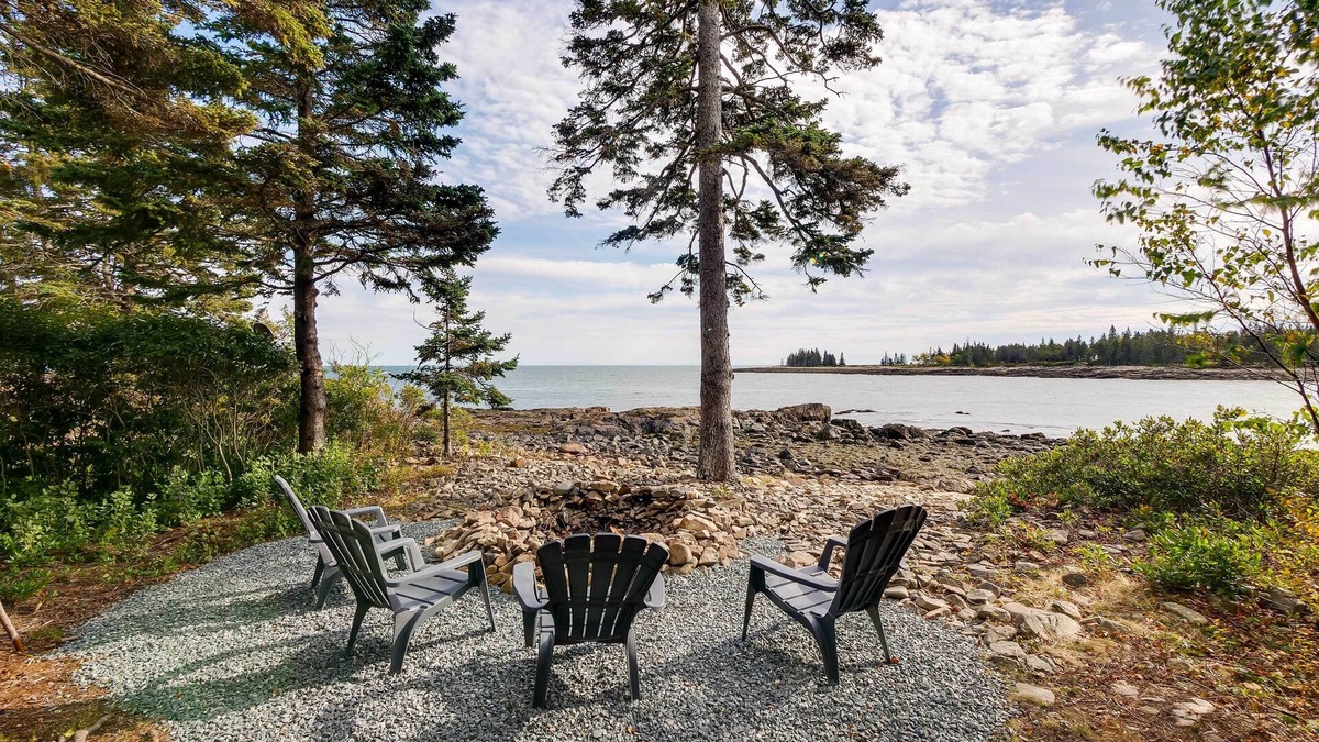 Prospect Harbor House | Oceanfront Prospect Harbor House w/ Deck, View