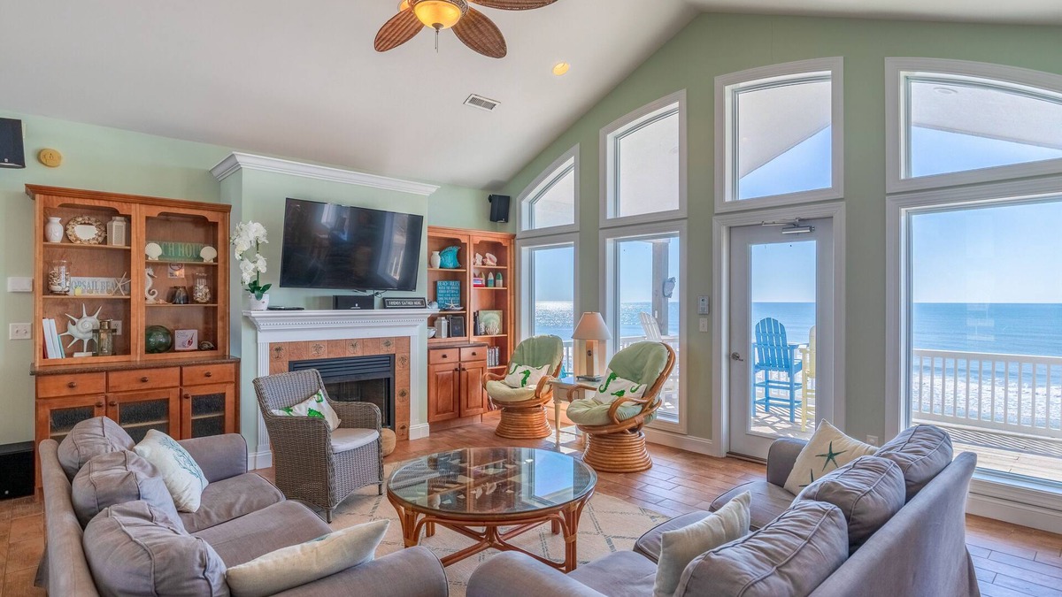 Surf City House | Oceanfront estate with pool, hot tub, elevator, pool table & chef's kitchen