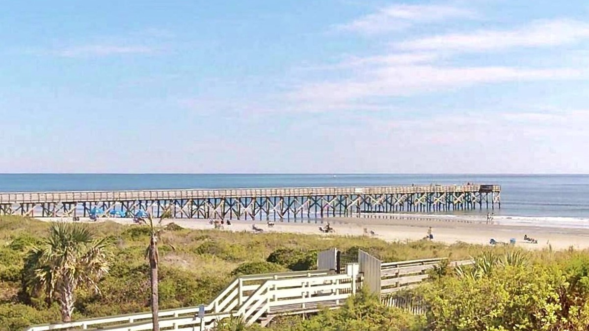 Charleston County Villa | Oceanfront Villa-pool/pier, fishing, stunning 2nd floor view!