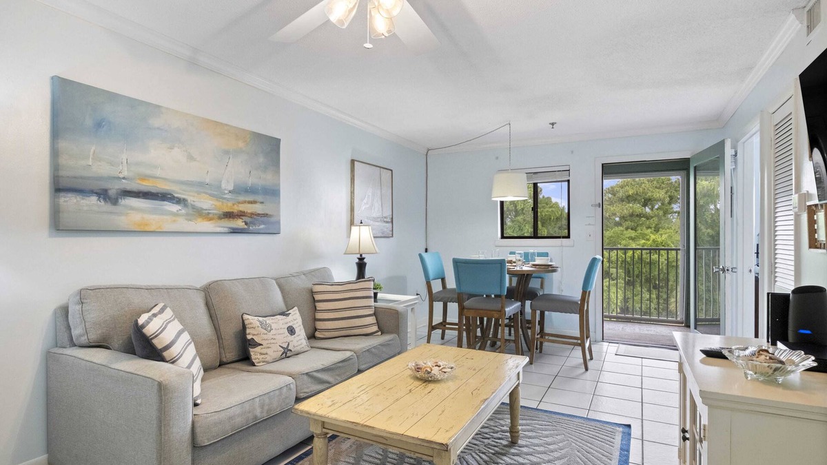 Palmetto Dunes Condo | Oceanside Resort. Indoor Pool, 2 outdoor pools, Hot Tub, Private Beach Access.