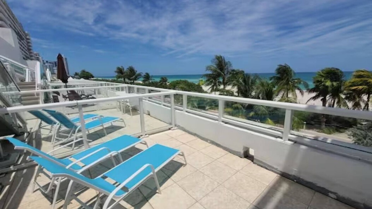 Miami Beach Apartment | OCEANVIEW 1 bedroom 2 bath TERRACE and PARKING