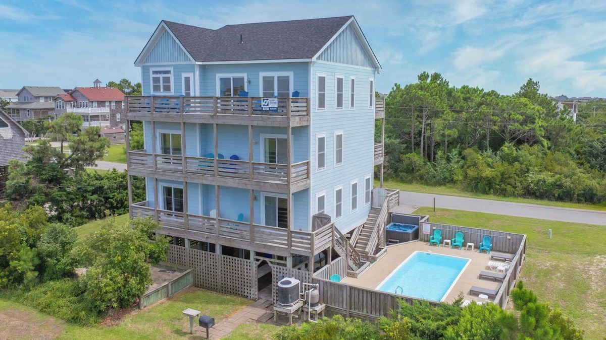 Palisade Acres House | Oceanview Dog Friendly Home w/Pool, Hot Tub, Elevator, Game and Media Rooms