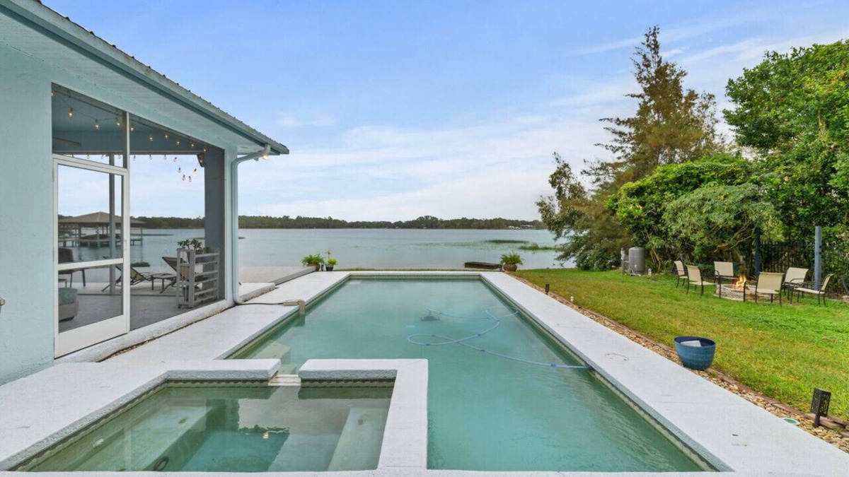 Odessa House | Odessa Lakeside: 3BR Pool & Hot Tub