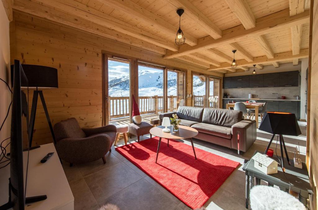 La Toussuire Apartment | ODYSSEE B301 Duplex mansarde sur les pistes, vue panoramique