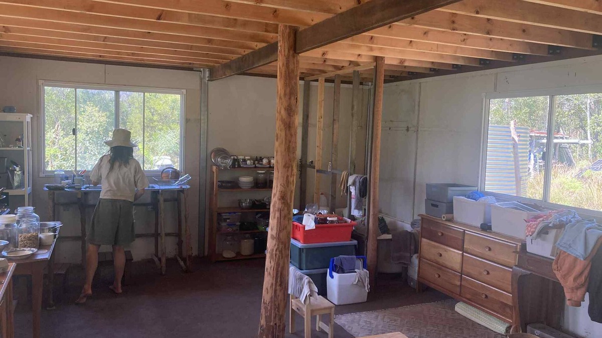 Koreelah Cabin | Offgrid Tiny Home in a Food Forest Garden