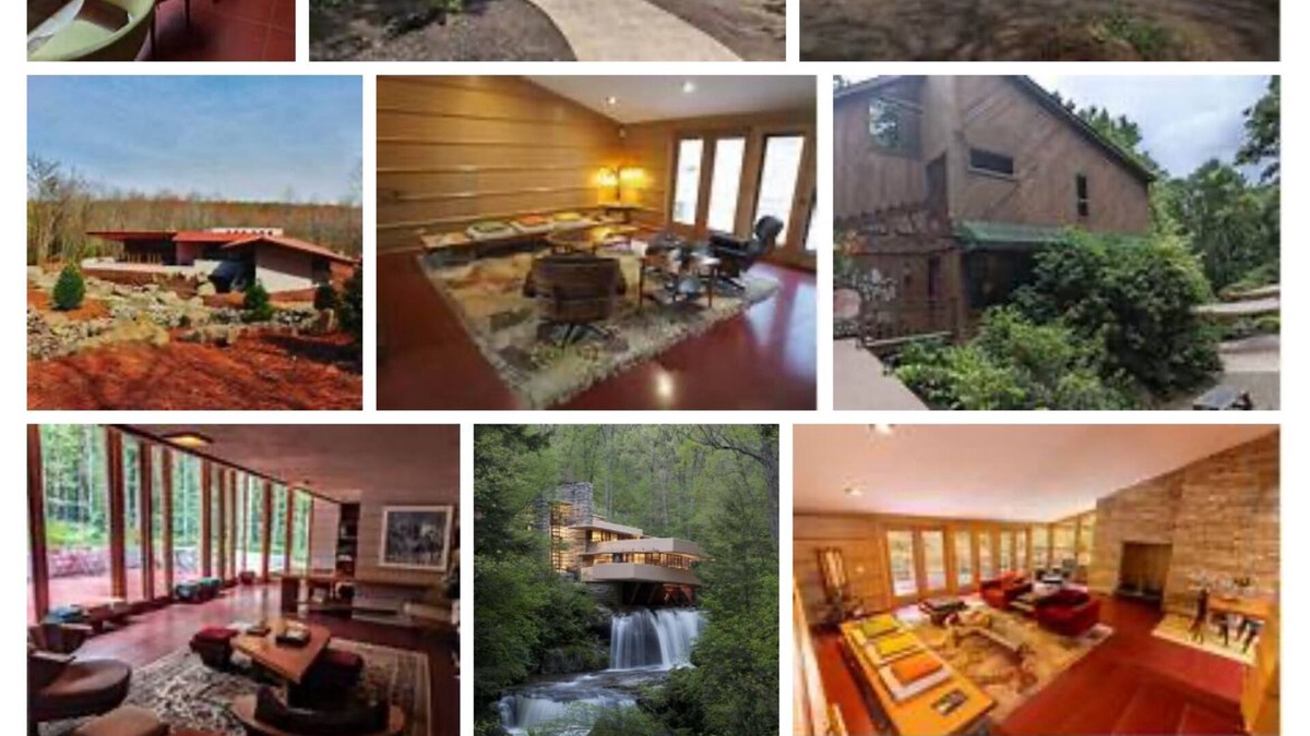 Brownfield House | Ohiopyle & Frank Lloyd lovers tourist dream