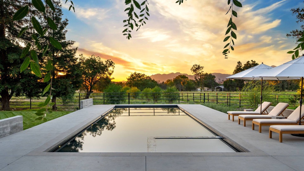 Ojai House | Ojai Valley - Pool and Pickle Ball