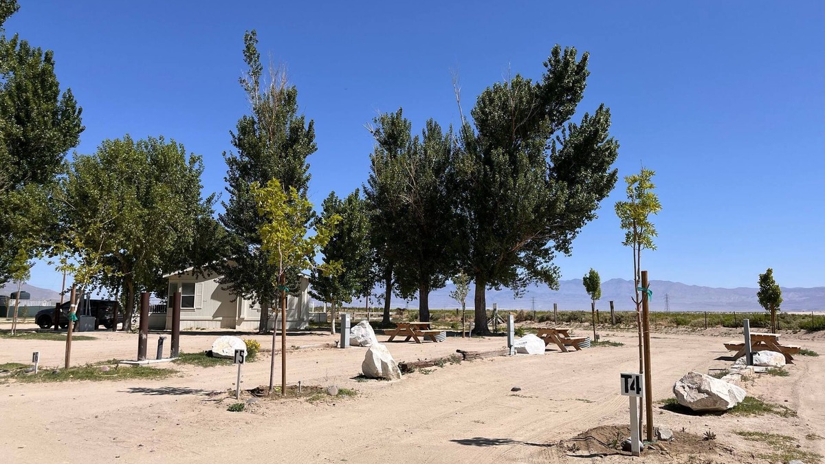 Olancha RV Rental | Olancha Lakeside Tent Site #4 in Eastern Sierras