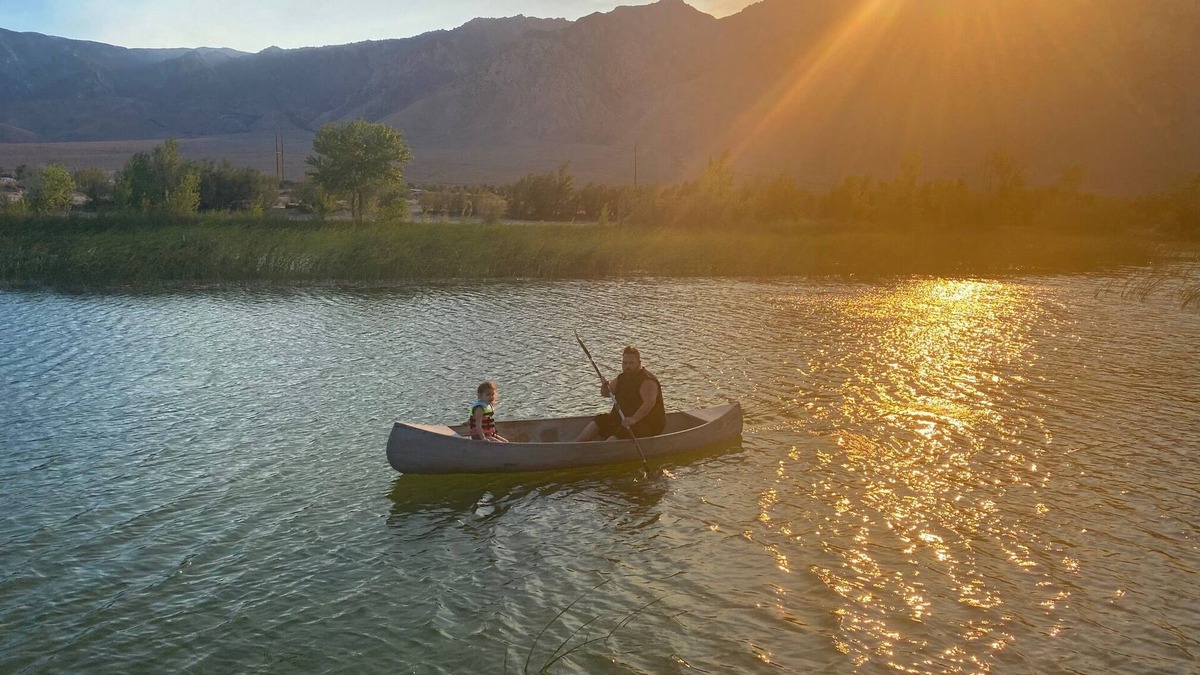 Olancha RV Rental | Olancha Lakeside Tent Site #5 Near Lone Pine