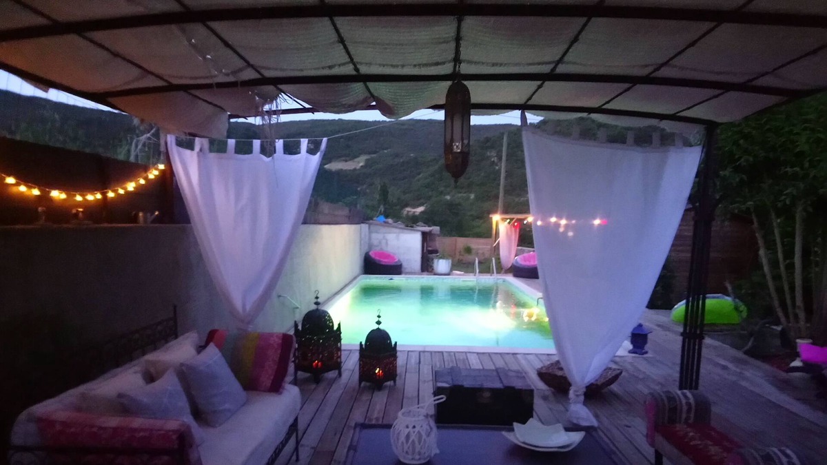 Saint-Ferreol-Trente-Pas House | Old sheepfold with swimming pool -2 to 7 people