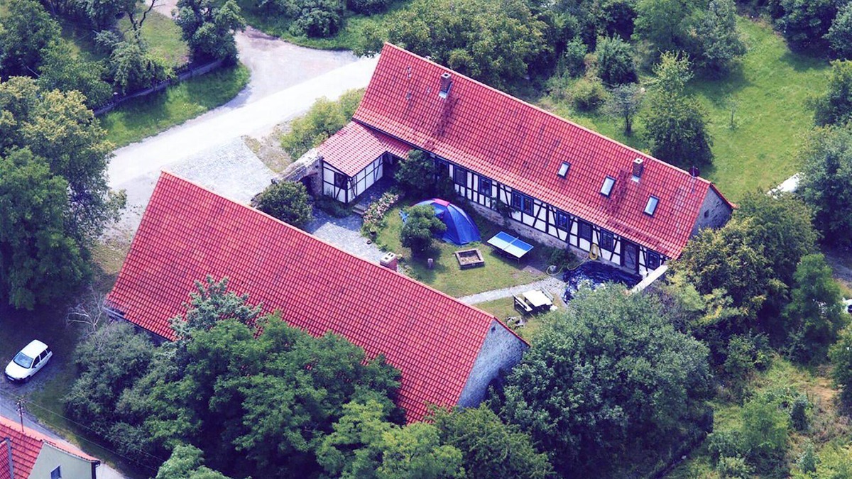 Stadtlauringen House | Old sheep farm from the 17th century in the Hassberge nature park with a large yard for children