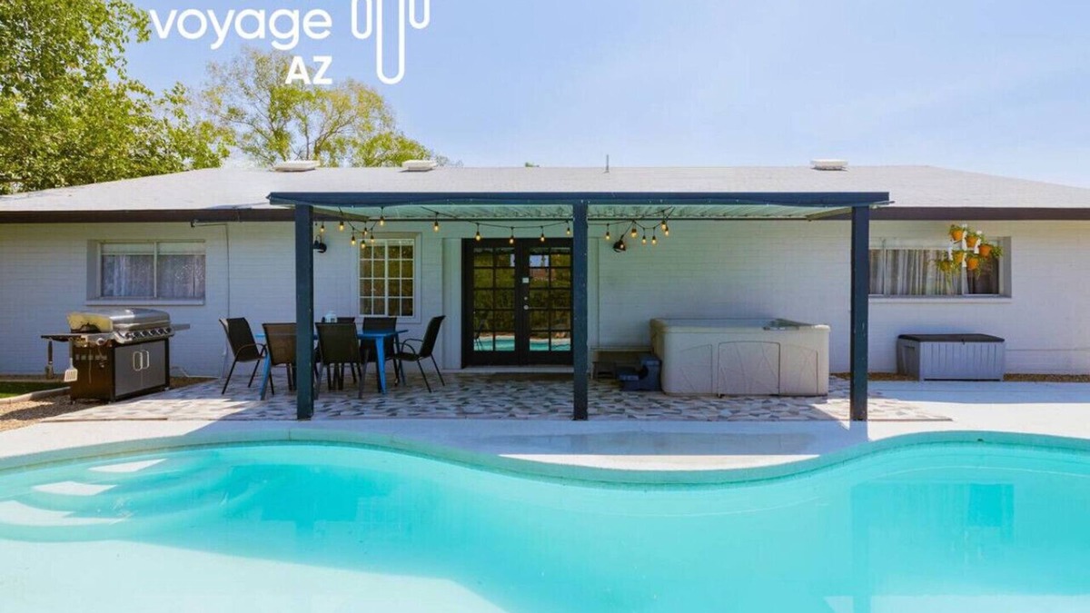Pointe Scottsdale House | Old Town Scottsdale Home Private Pool+Hot Tub
