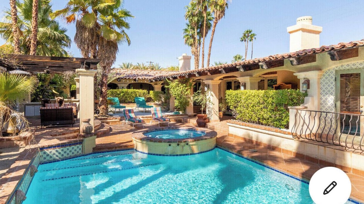 Palm Springs House | Old World Spanish Hacienda in the Movie Colony Palm Springs