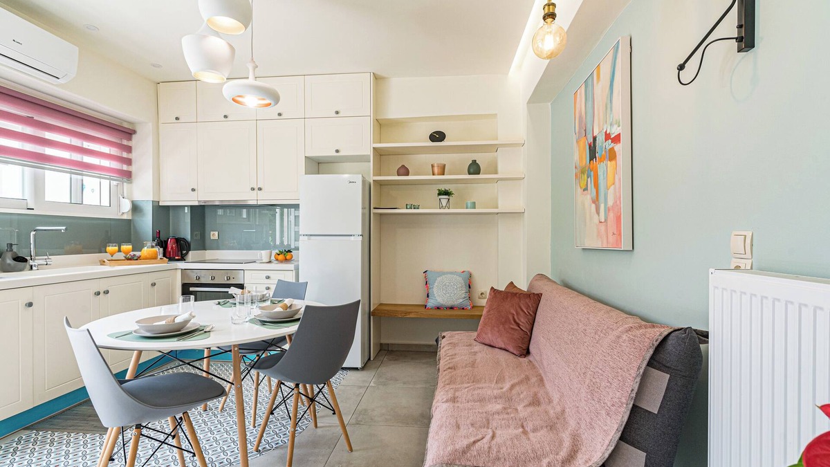 Agia House | Olga's Organic garden Home for a couple - Wi-fi/AC