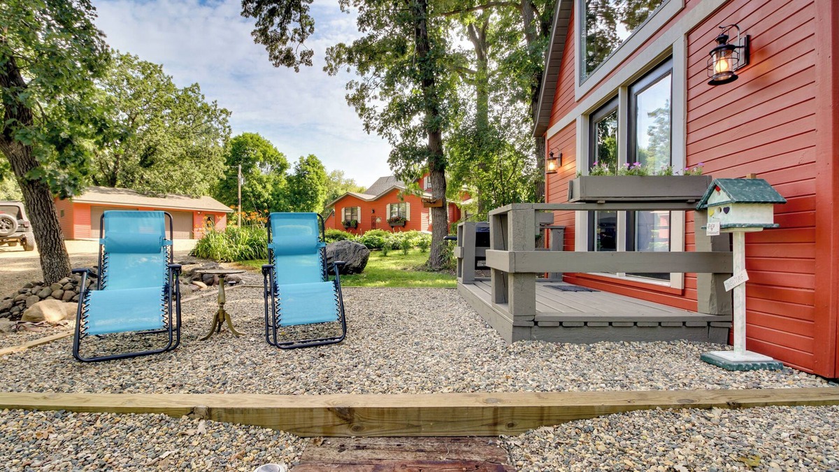 Sauk Centre Cabin | On-Site Trail, Fire Pit: Cozy Sauk Centre Retreat!