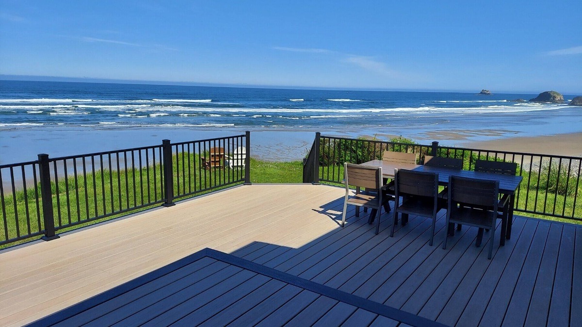 Arch Cape House | On the Beach. Yes, on the Beach. It's all about the View and being on the Beach