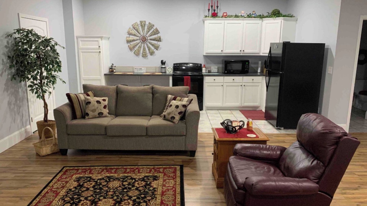Hickory Apartment | One bedroom studio on our Private farm