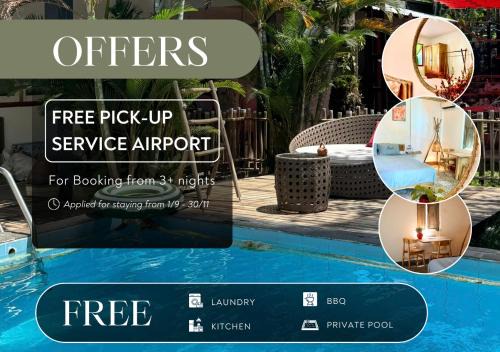 Ong Lang House | Ong Lang Cozy House with pool - 500m to the beach