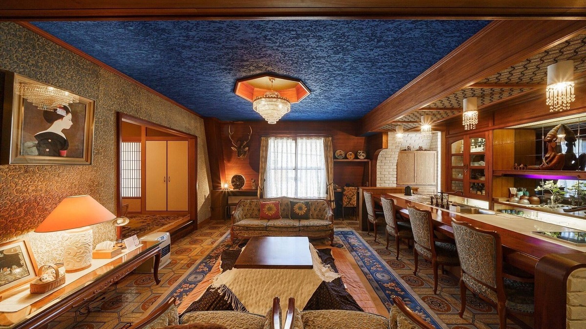 Akahodani Onsen House | Onjuku Tonbo Retro room with counter bar - 3rd and 4th floor reserved/Kaga Ishikawa