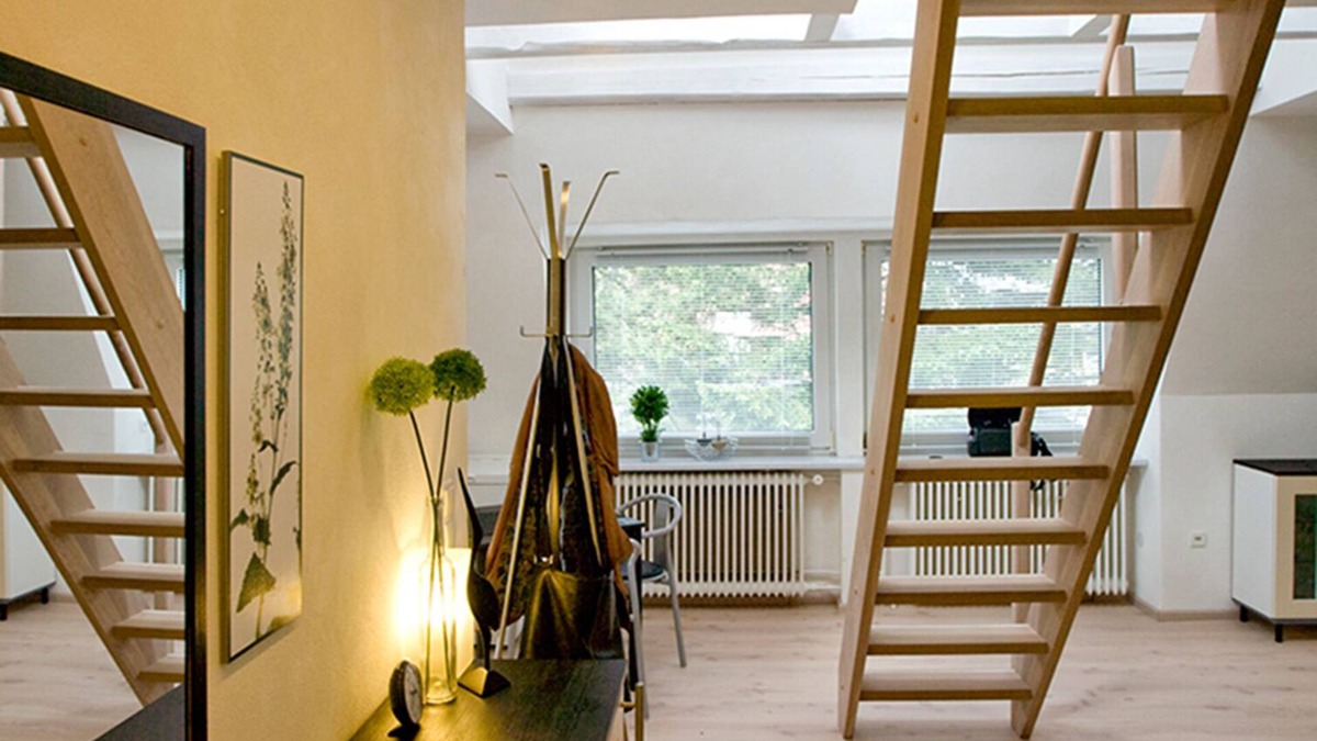 Heide Apartment | open-plan gallery apartment on the 1st and 2nd floor