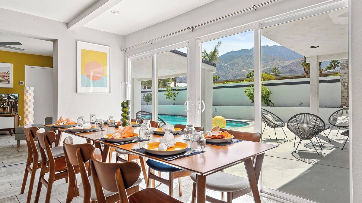 Vista Norte House | 'Orange Dream' Palm Springs Poolside Paradise!