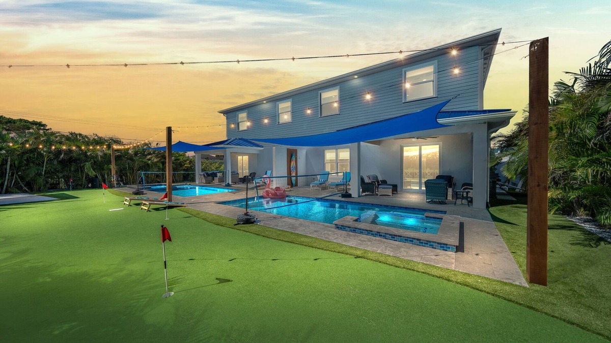 Port Canaveral House | Orbit Oasis 10/10 Heated Pool/Spa En suites Beach Access/Golf coarse