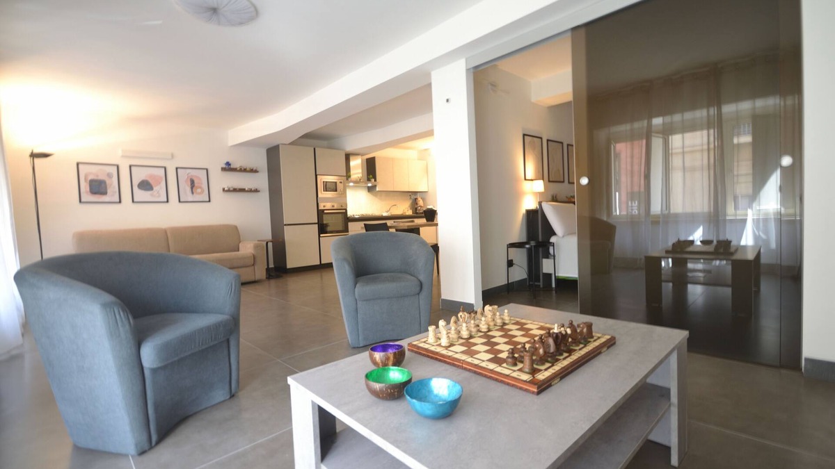 Borgo-Sanzio Apartment | Orlando Catania Luxury Open Space Apartment 110 sqm for tourist lease.