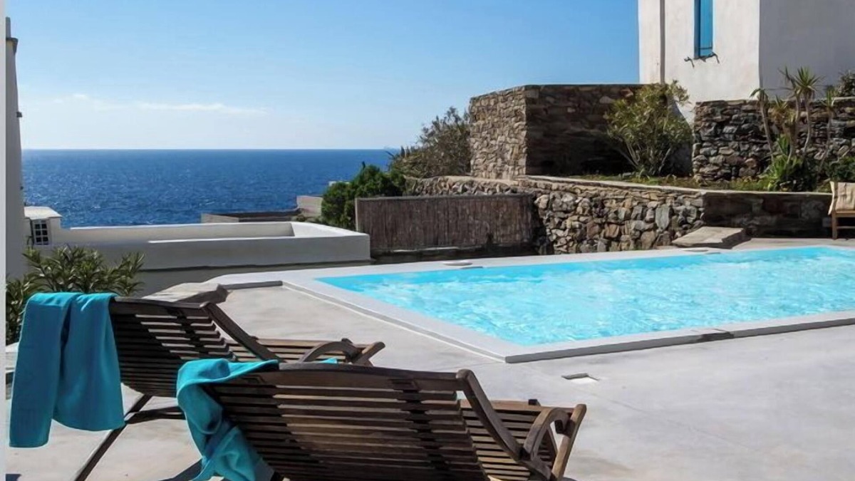Tinos Villa | Õrmos Seaside Villas with private pool