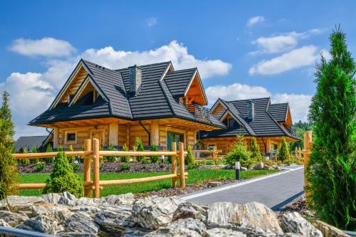 Szaflary Ski Chalet | "Osada Guty" - każdy domek posiada prywatne jacuzzi na wyłączność, w cenie pobytu - idealne miejsce na wypoczynek!