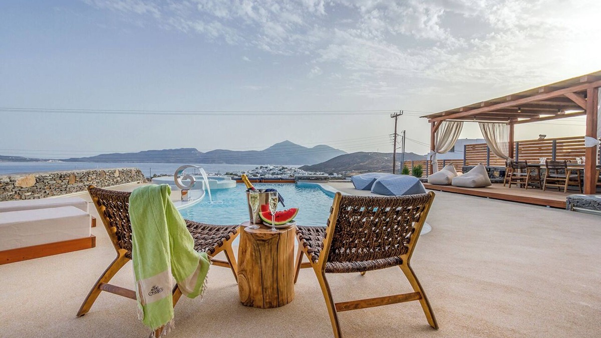 Adamas Villa | Osmio Luxury Residence with stunning views in delightful Milos