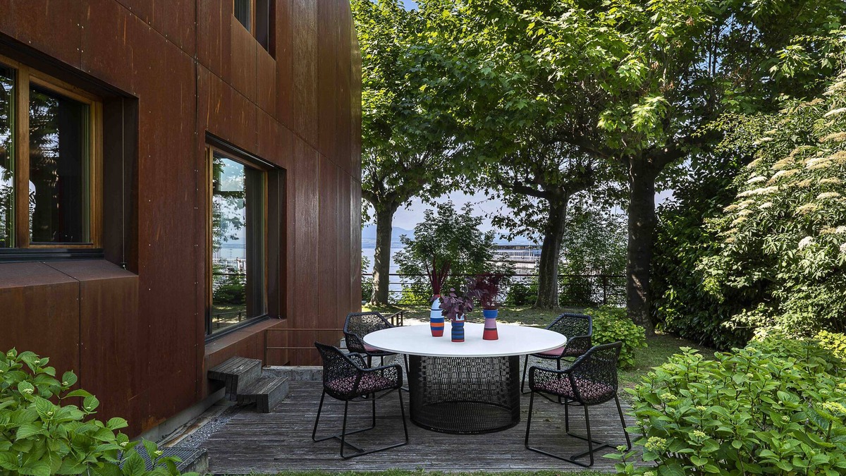 Thonon-les-Bains Villa | Otoctone.Thonon - Architect's waterfront house