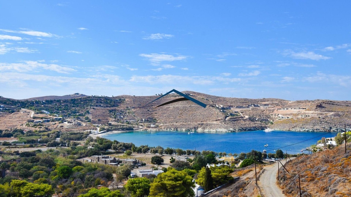 Kea House | Otzia Bay House with a sea view, only 10 minutes by foot to the beach of Otzia.