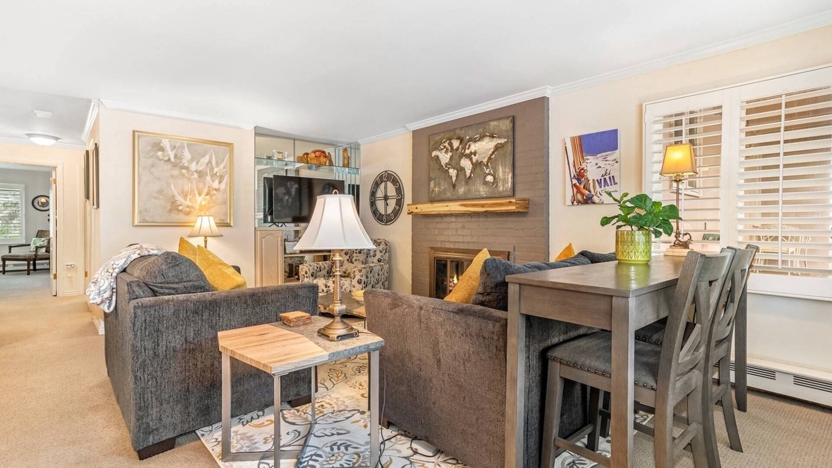 Vail Condo | Our 2BR is a Fall Favorite, Close to Vail for Dining & Shopping, and Gore Creek for Fishing!