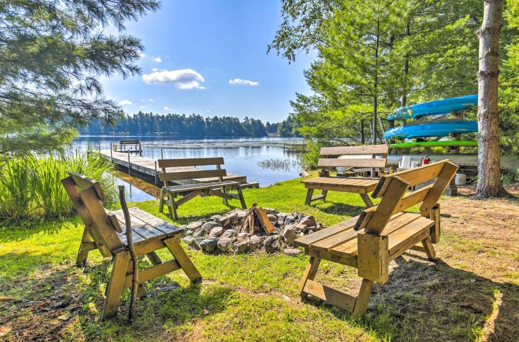 Arbor Vitae House | Outdoor Lovers Paradise with Dock and Fire Pit!