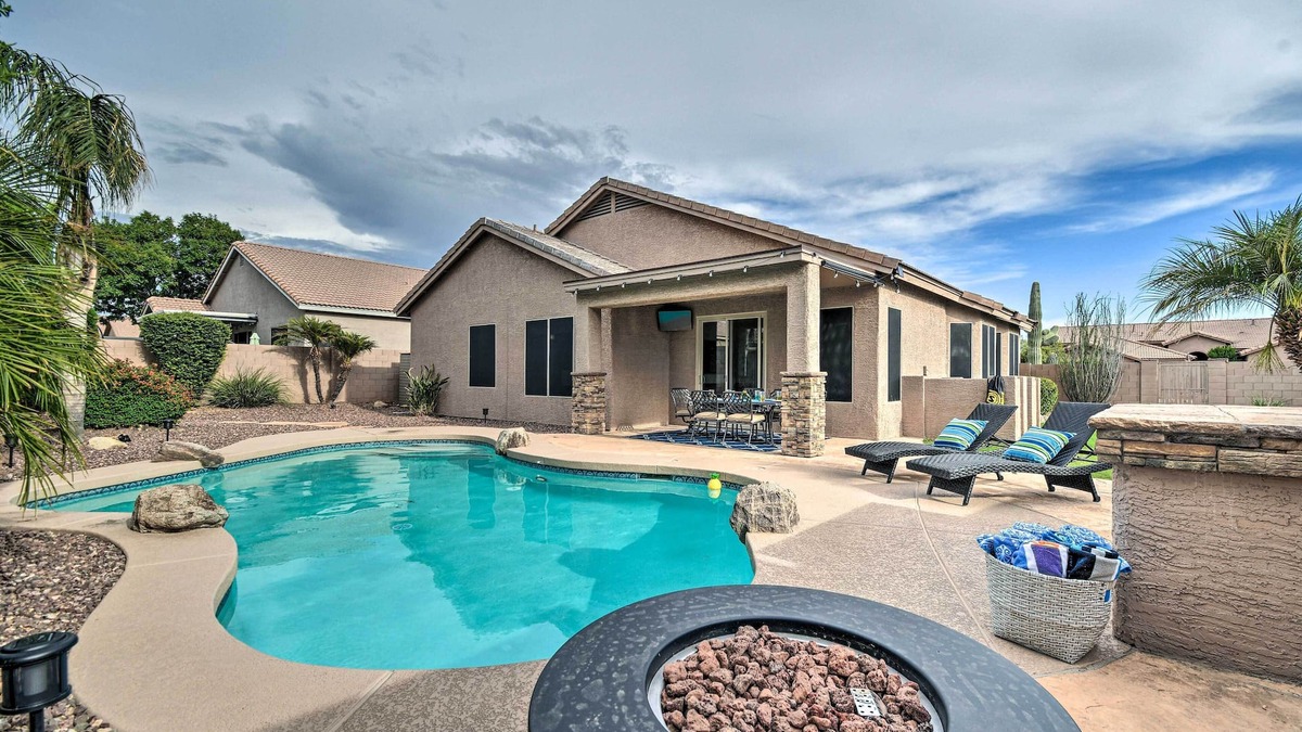 Tatum Highlands House | Outdoor Pool & Private Yard: Cave Creek Home!