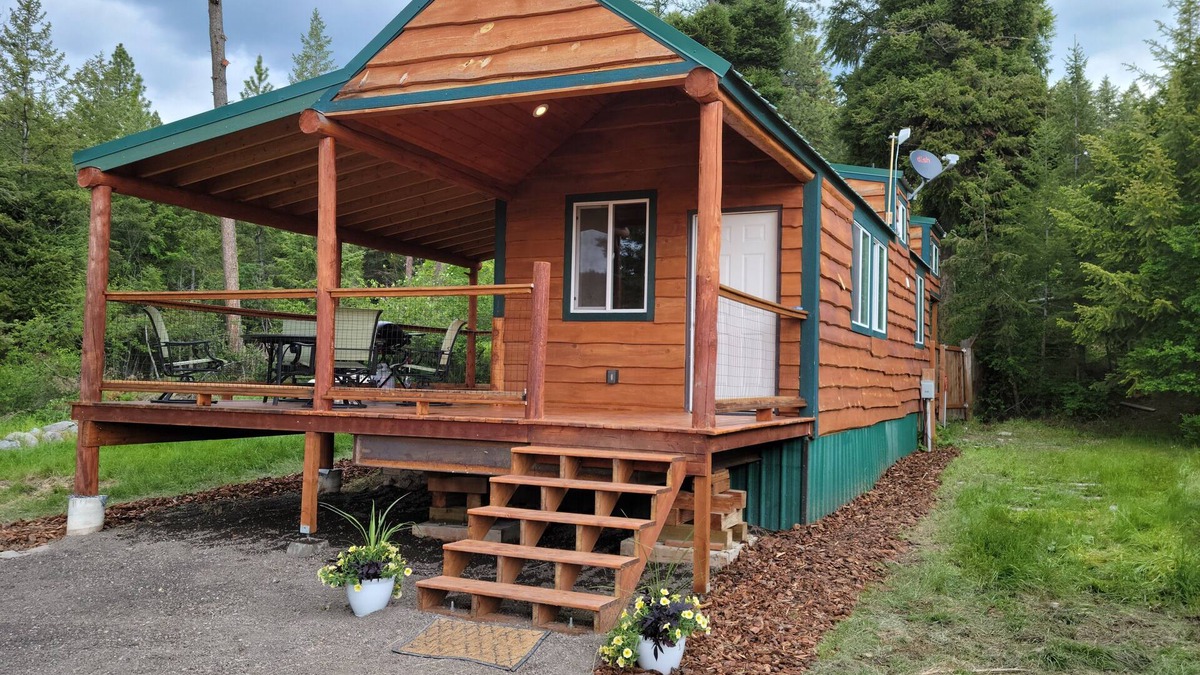 Lake Mary Ronan Cabin | Overlook Cabin with Large Deck, Stunning Lake View