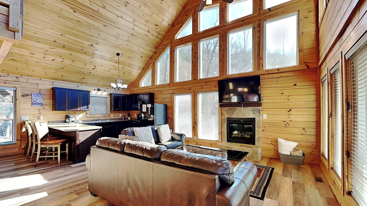 Gatlinburg Cabin | Overlooking Adventure by Jackson Mountain Rentals