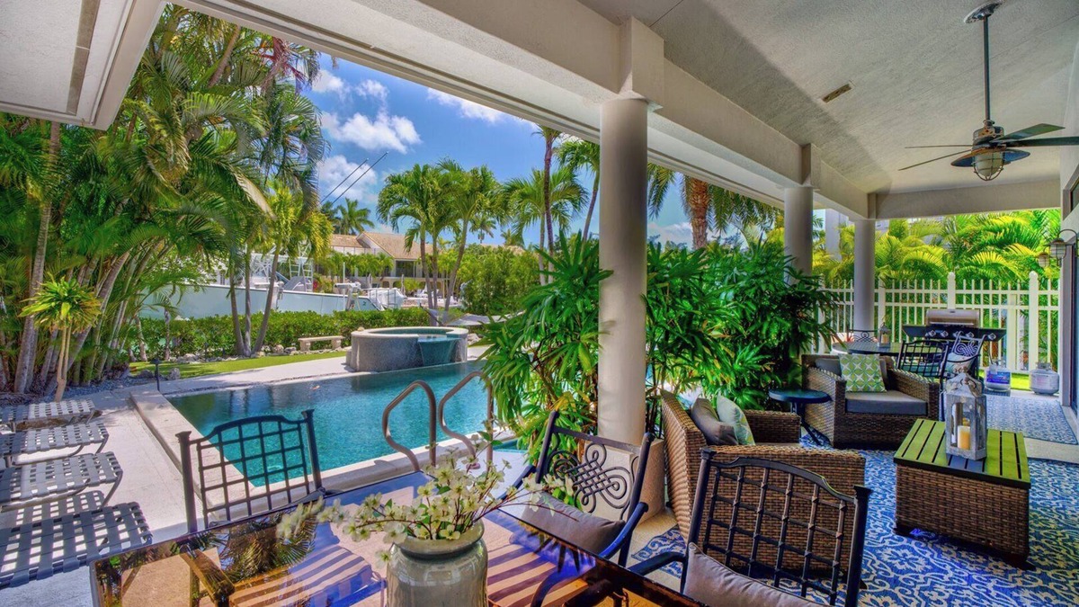 Coury House | P28 - Luxury 4 bedroom, single family home with pool and dock in Key Colony.