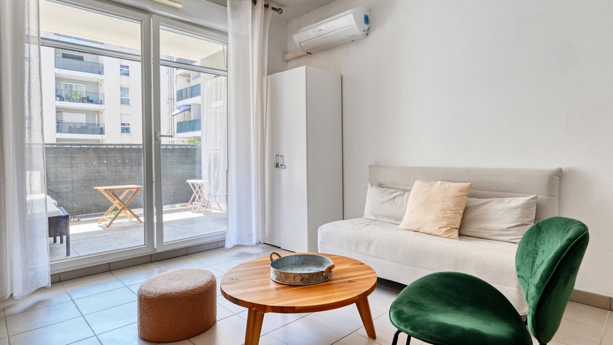 La Capelette Apartment | Paillas - T3 climatisé avec balcon et parking