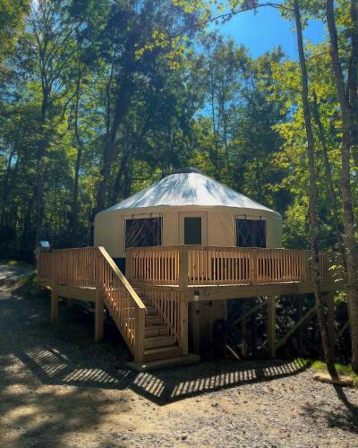 Topton Other | Pala Chino Yurt - Next to Nantahala Weddings