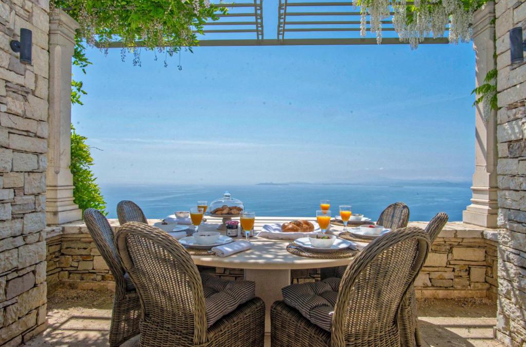 Nisaki Villa | Paleopetres Blanche - Private Pool - Sea Views - Nissaki - North East Coast -