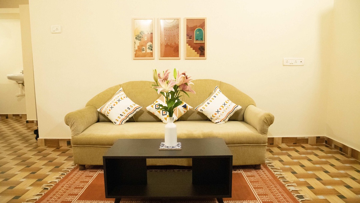 Pernem Apartment | Palms & Paradise 1BR Apartment in Goa by Homeyhuts