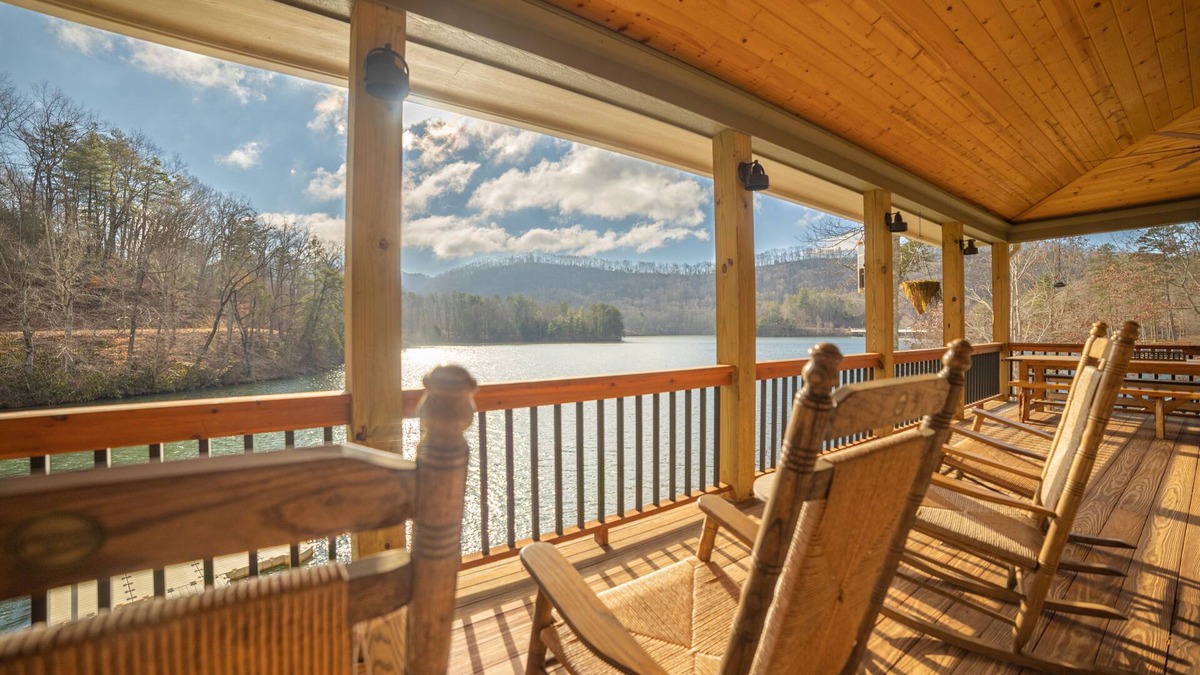Robbinsville House | Panoramic Santeetlah Lake and Mountain Views in Quiet WNC Cove