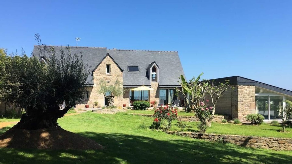 Lanmodez Villa | Panoramic sea view villa with heated indoor pool