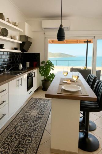 Amfilochia Apartment | Panoramic Seaview Blue Nest - Stylish Getaway
