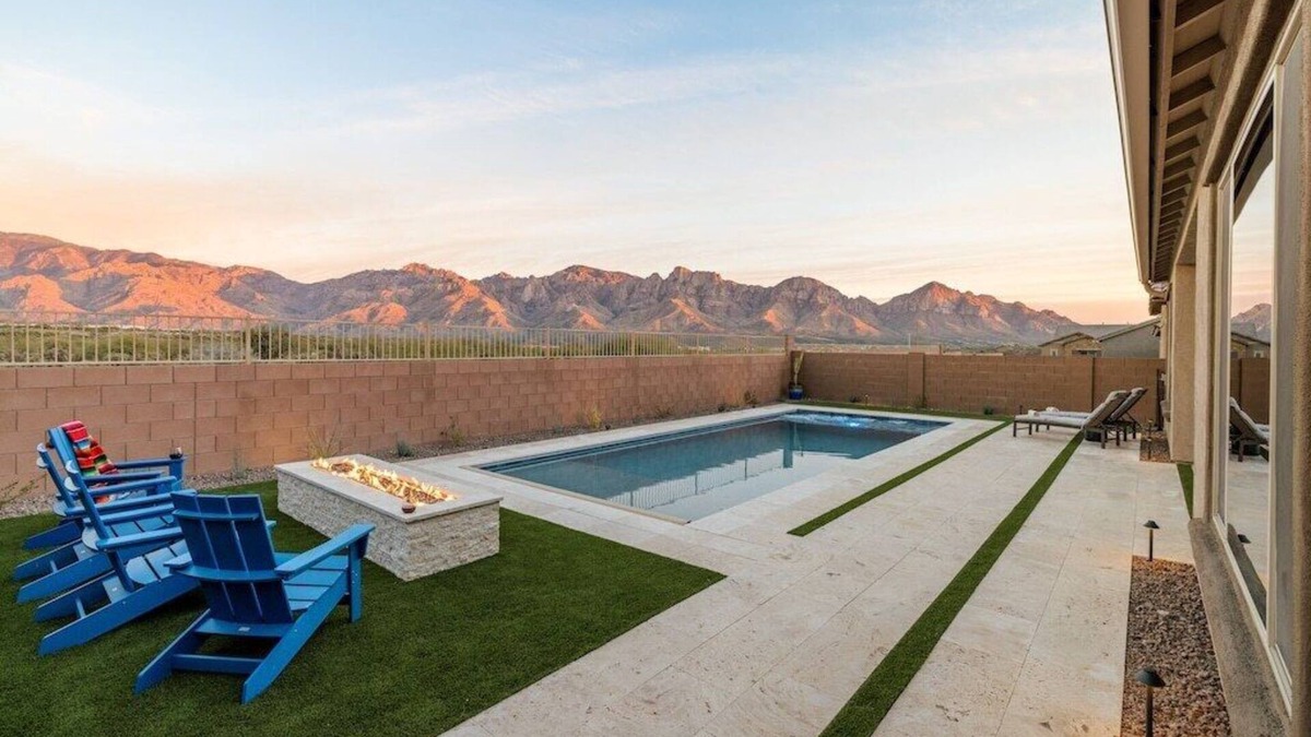 Rancho Vistoso House | Panoramic views w/Heated Saltwater Pool + Spa