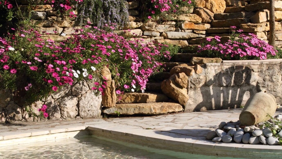 Saint-Jeannet House | Paradis des Cigales 3 Pieces ds villa swimming pool covered terrace panoramic view