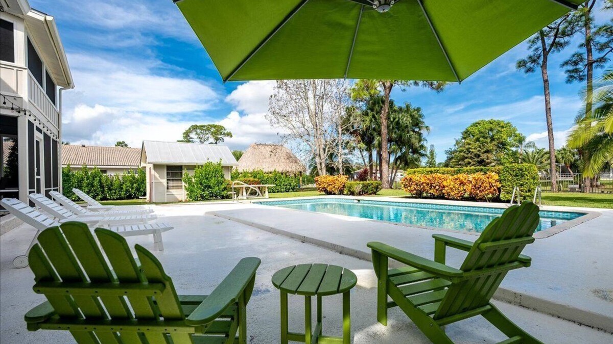 North River Shores House | Paradise Palm River House w/ WATERFRONT OCEAN ACCESS & PRIVATE POOL AND DOCK