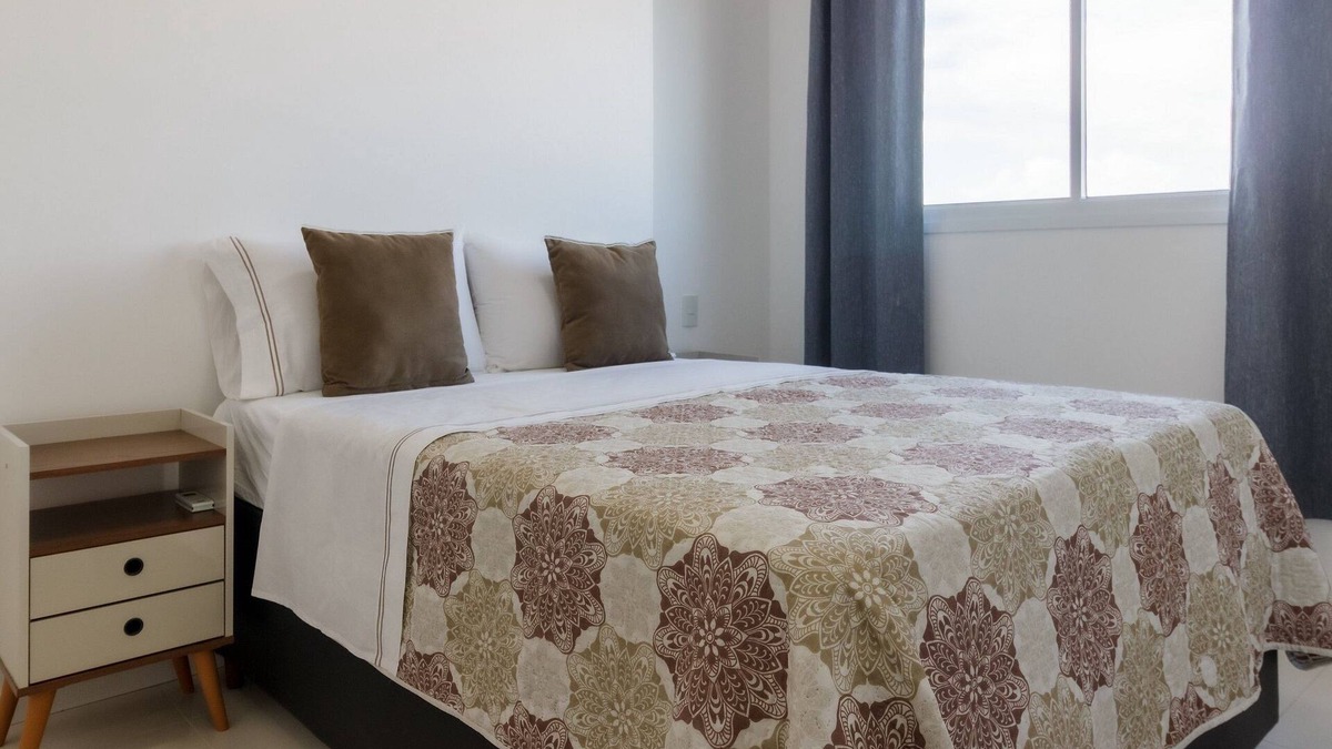 Jockey de Itaparica Apartment | Partial Sea View 2BR/Ac Mall/Beach NOMDS